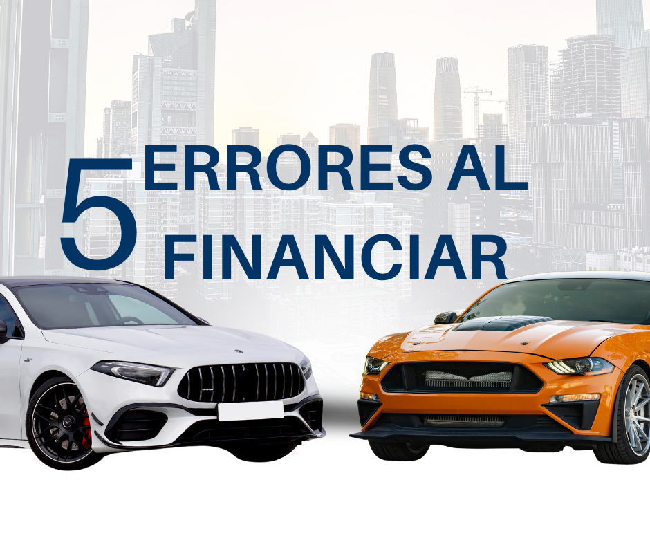Financiar el coche y sus errores al hacerlo
